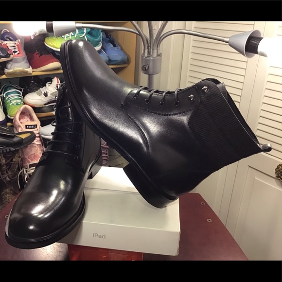 Men’s Size 12 Zanzara  black boots. New without box. - Picture 1 of 16